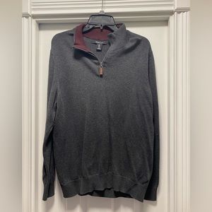 Mark Law Men’s Quarter-zip. Size Large